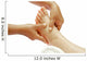 Reflexology Foot Massage Spa Wall Decal