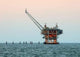 Oil Drilling Rig Offshore Wall Decal