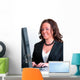 Office Worker Wall Decal