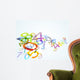 Colored Numbers Wall Decal