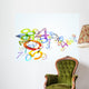 Colored Numbers Wall Decal