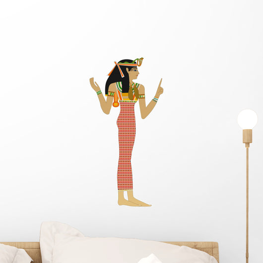 Egyptian Woman Explanation Wall Decal