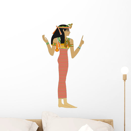 Egyptian Woman Explanation Wall Decal