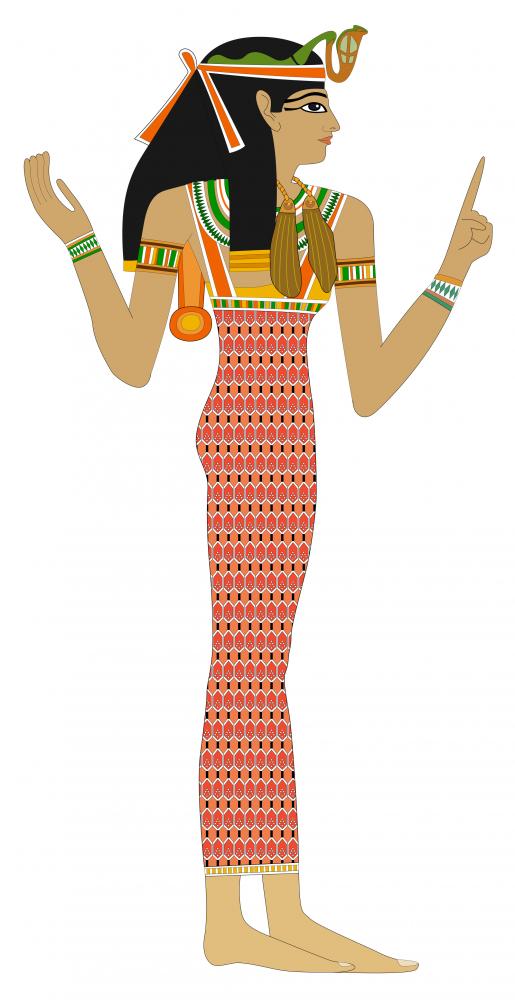 Egyptian Woman Explanation Wall Decal