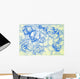 Flower and Leafe Wall Decal
