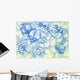 Flower and Leafe Wall Decal