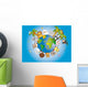Animal World Wall Decal