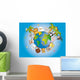 Animal World Wall Decal