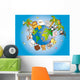 Animal World Wall Decal