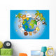 Animal World Wall Decal