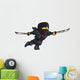 Ninja Attack Wall Decal