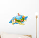 Turbo Turtle Wall Decal