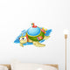 Turbo Turtle Wall Decal