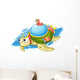 Turbo Turtle Wall Decal