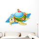 Turbo Turtle Wall Decal