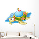 Turbo Turtle Wall Decal
