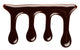 Chocolate Drip Wall Decal