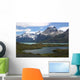 Lac Pehoe Et Cornes Wall Decal
