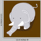 Funny and Cute Elephant Wall Decal