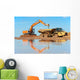 Wheel Loader Excavator Wall Decal