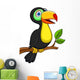 Toucan Bird Wall Decal