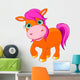 Cute Little Pony Wall Decal