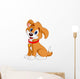 Cute Dog Wall Decal