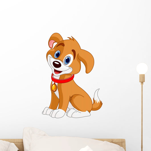 Cute Dog Wall Decal