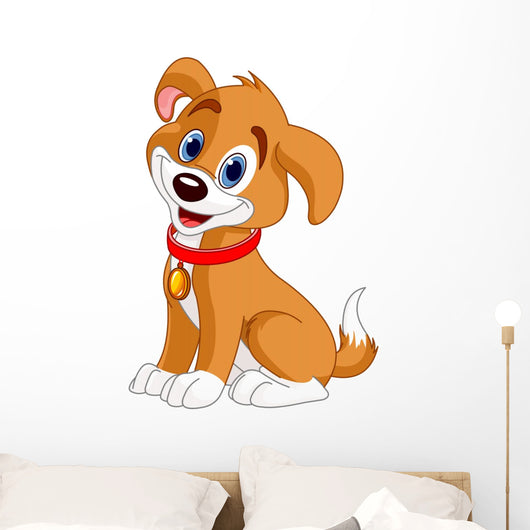 Cute Dog Wall Decal