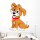 Cute Dog Wall Decal