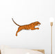 Tiger Jumping Wall Decal