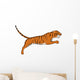 Tiger Jumping Wall Decal
