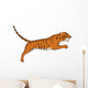 Tiger Jumping Wall Decal