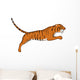 Tiger Jumping Wall Decal