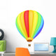 Rainbow Color Hot Air Wall Decal