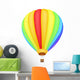 Rainbow Color Hot Air Wall Decal