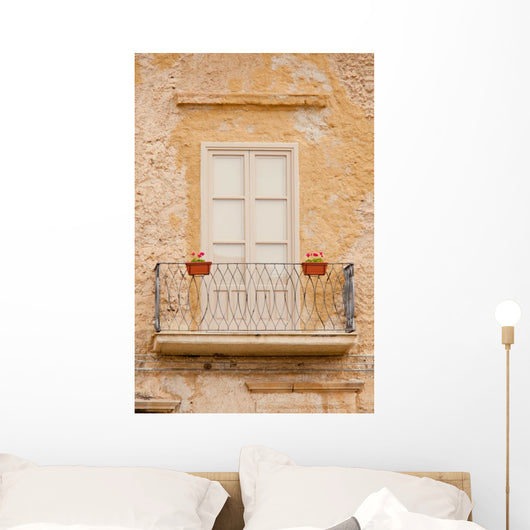 Houses Facades Historic Cefal Wall Decal