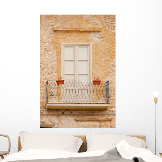 Houses Facades Historic Cefal Wall Decal