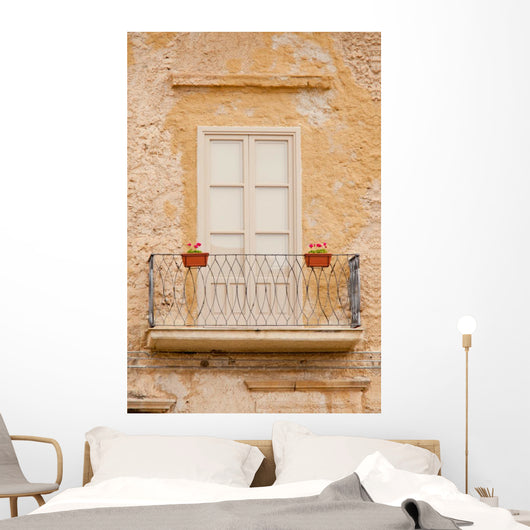 Houses Facades Historic Cefal Wall Decal