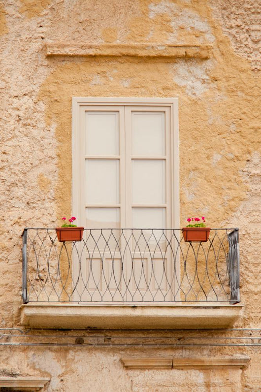 Houses Facades Historic Cefal Wall Decal