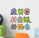 Collection Funny Animals Vector Wall Decal