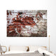 Crumbling Brick Wall Wall Decal