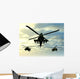 Apache Helicopter Wall Decal
