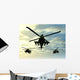 Apache Helicopter Wall Decal