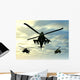 Apache Helicopter Wall Decal