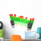 Loudspeakers with Equalizer Wall Decal
