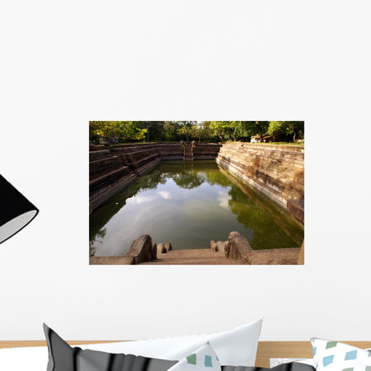 Pool and Water Anuradhapura Wall Decal