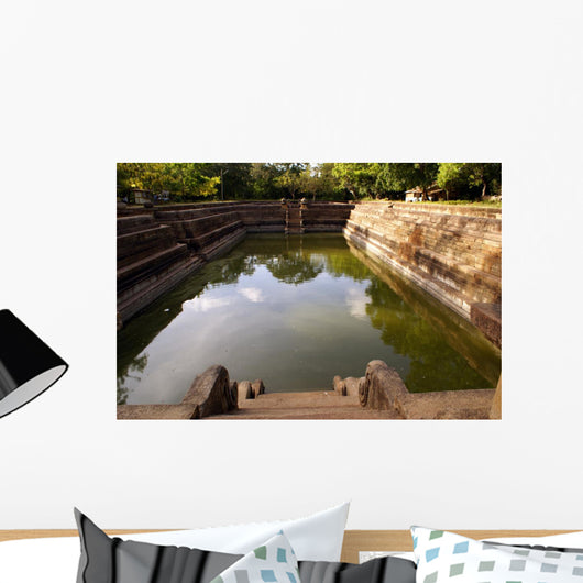 Pool and Water Anuradhapura Wall Decal