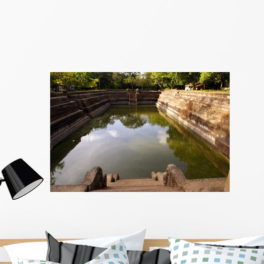 Pool and Water Anuradhapura Wall Decal