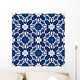 Blue Islamic Ornaments Wall Decal